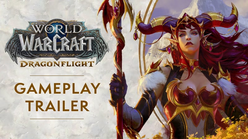 World of Warcraft Dragonflight launch trailer with music by Arjan Terpstra